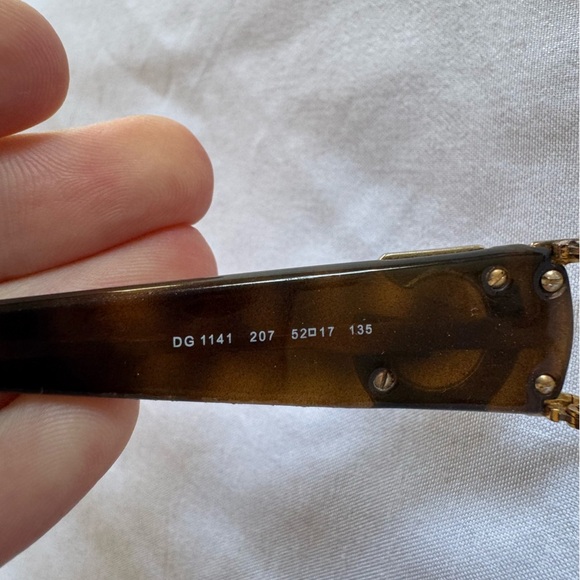 Dolce & Gabbana Turtle Shell Glasses (selling for frames) - Picture 4 of 5